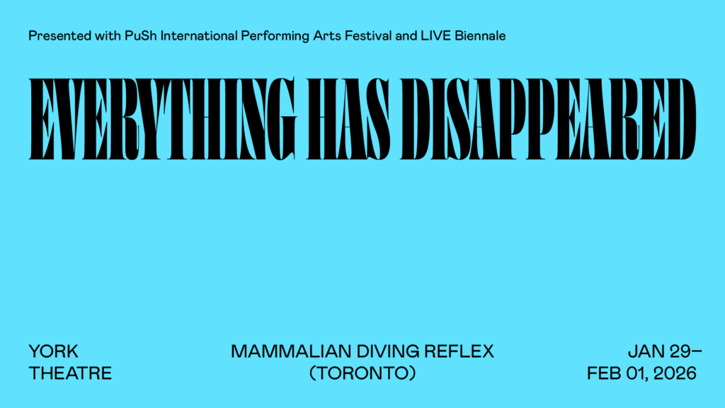 4. Everything Has Disappeared