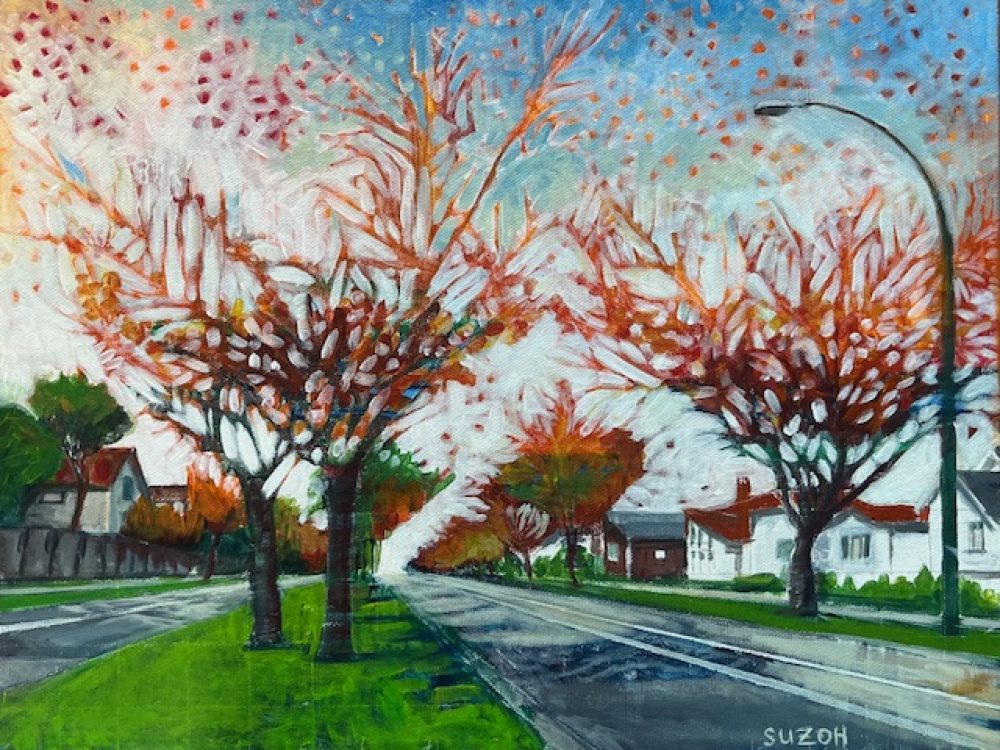 Autumn 22nd Avenue, 2025, 11 x 14 in., $300